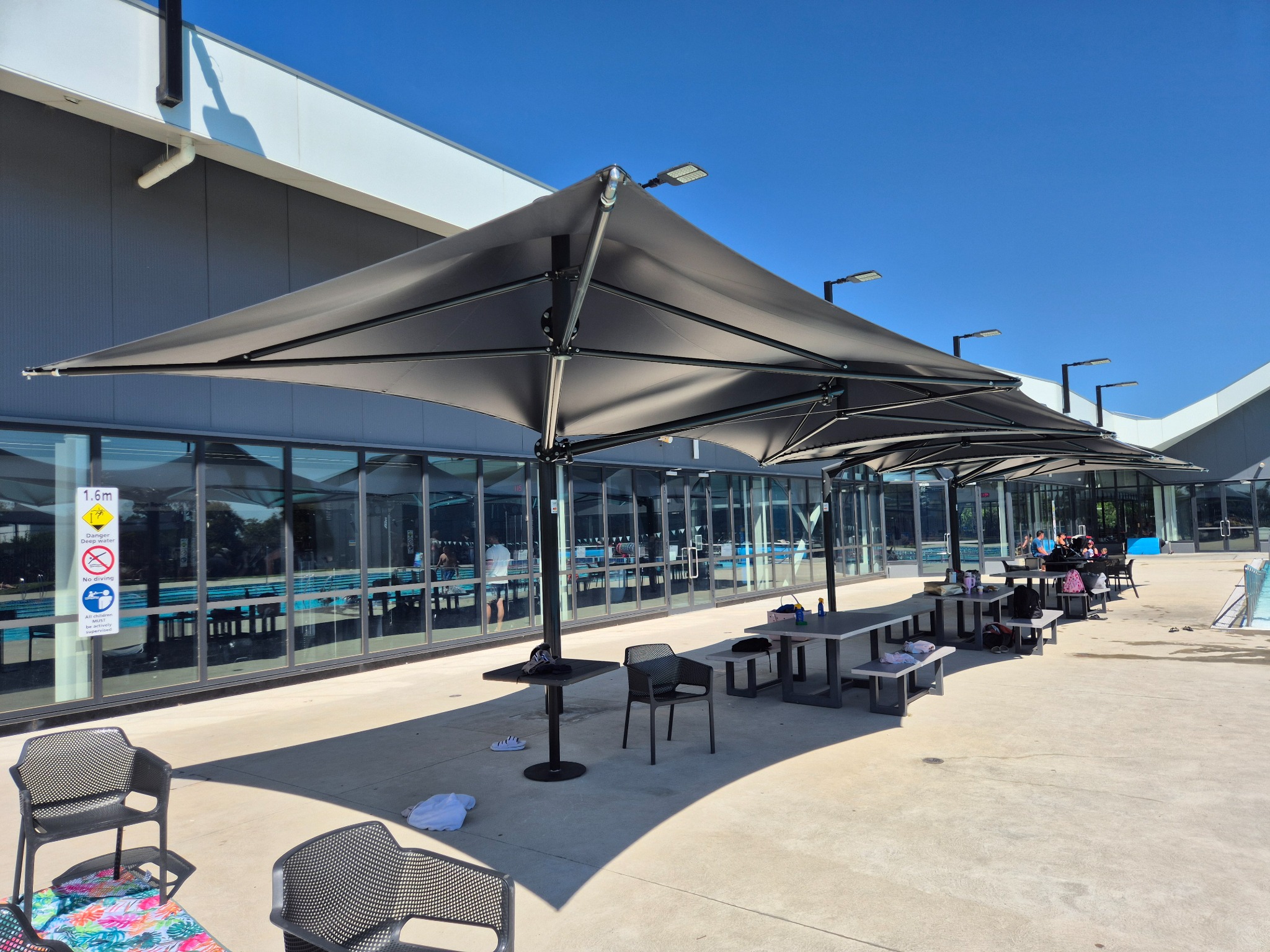 Keilor East Leisure Centre shade project